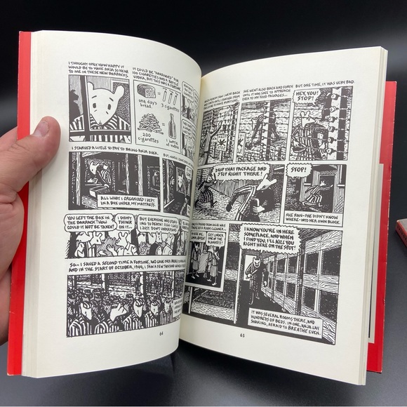 Maus I & II Paperback Box Set by Art Spiegelman Controversial Holocaust Jewish - Picture 7 of 10